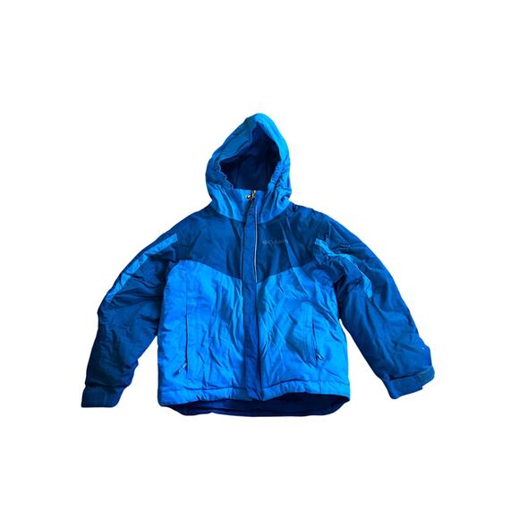 Columbia Two Tone Blue Insulated Winter Jacket - XXS - Picture 1 of 9